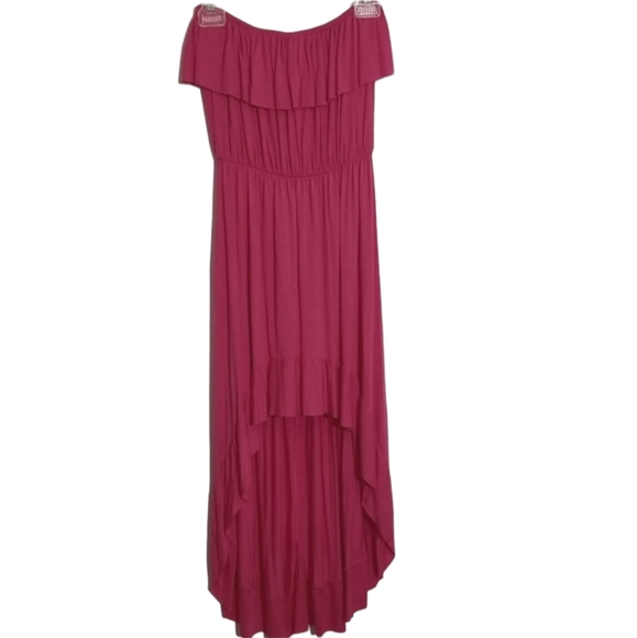 New Fuchsia Pink Strapless Dress NWOT - Picture 8 of 11